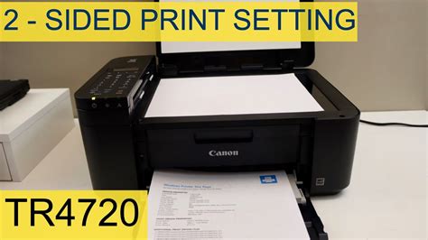 canon printer two sided printing.